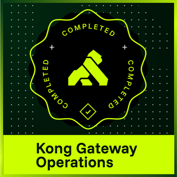 Kong Gateway Operations